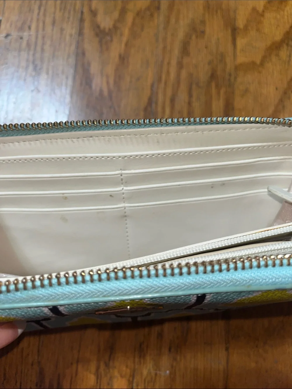 Kate Spade Cabana Tile Full Zip Wallet